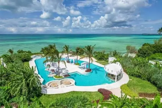Tanzania safari and Zanzibar holiday route map, mainland to island.